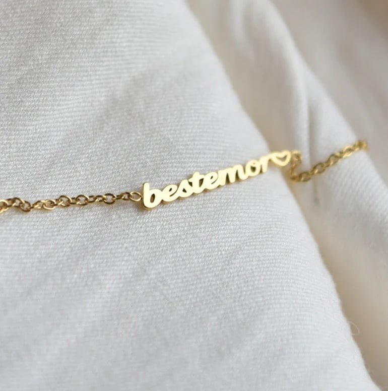 Eline Bang Bestemor armbånd – 18k gullbelagt (PVD)