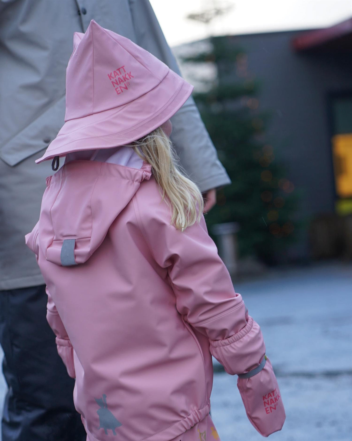 Kattnakken Sydvest Rosa Krystall