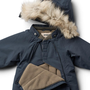 Wheat Snowsuit Nickie Tech  dark blue