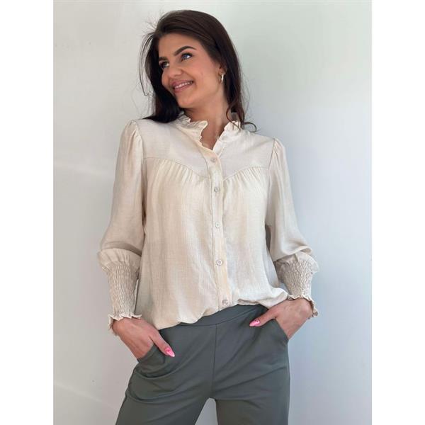 Pepper Millie bluse Beige