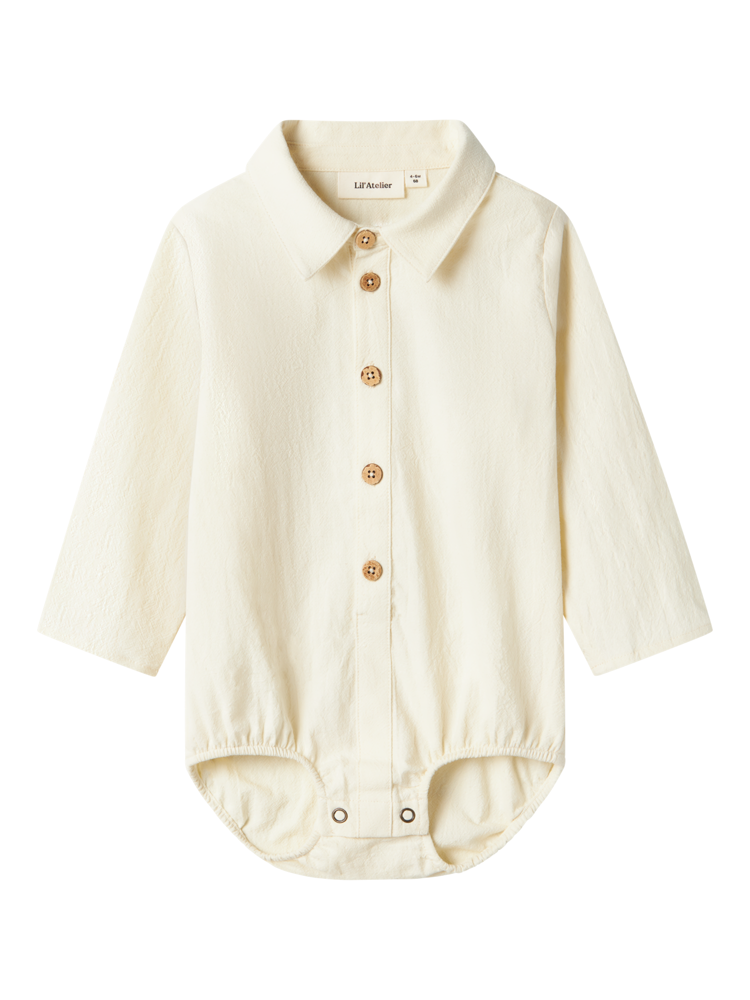 Lil Atelier Hadam Body Shirt Turtledove