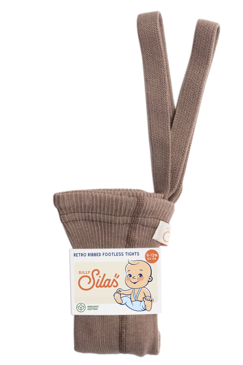 Silly Silas Footless Tights granola