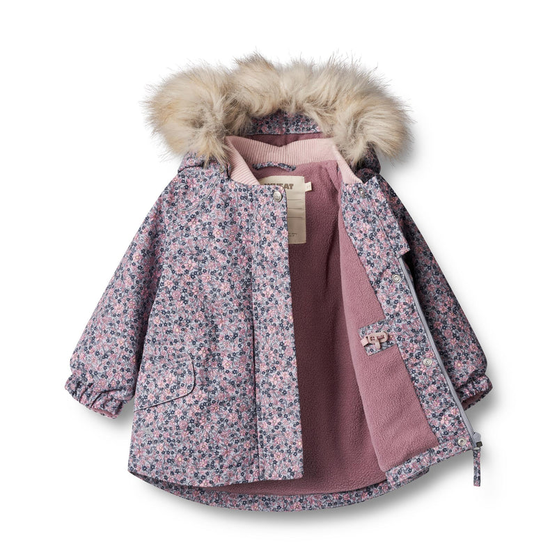 Wheat Jacket Small Mathilde winter flowers