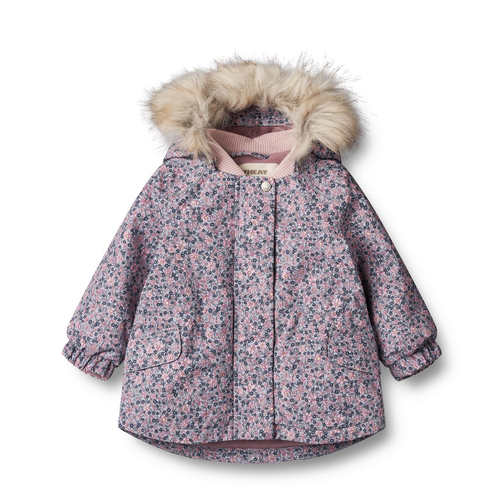 Wheat Jacket Small Mathilde winter flowers