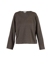 Lea Linen Blouse Coffe