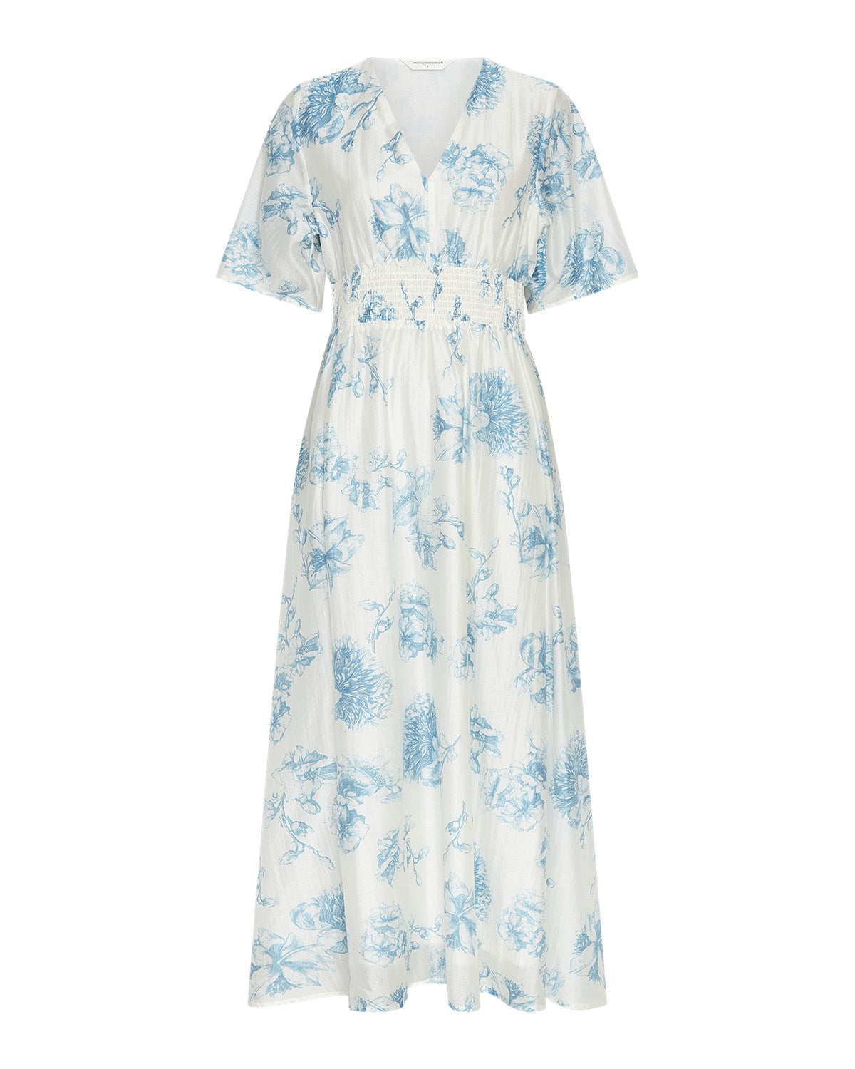 Msch Evangelia 2/4 Dress Blue Flower