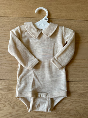 Joha Ull Body Beige med krage