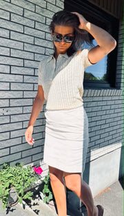 HOTEL AMOUR MW MIDI SKIRT