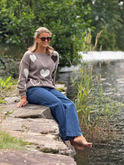 Heart Knit Fango