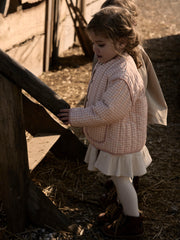 Lil Atelier LAROSE LS QUILT JACKET Cameo Rose