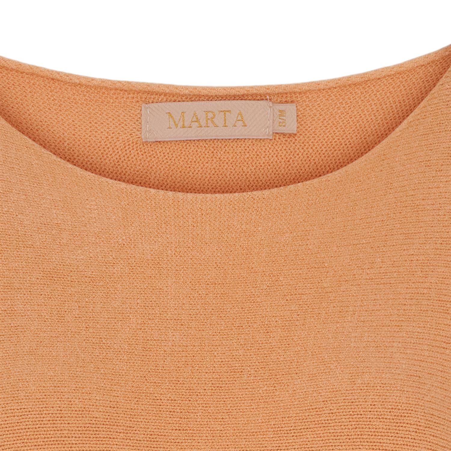 Marta Dagmar Knit Dus Oransje