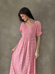 Pepper Sara Kjole Coral