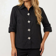 FL DIAMOND SHIRT Black