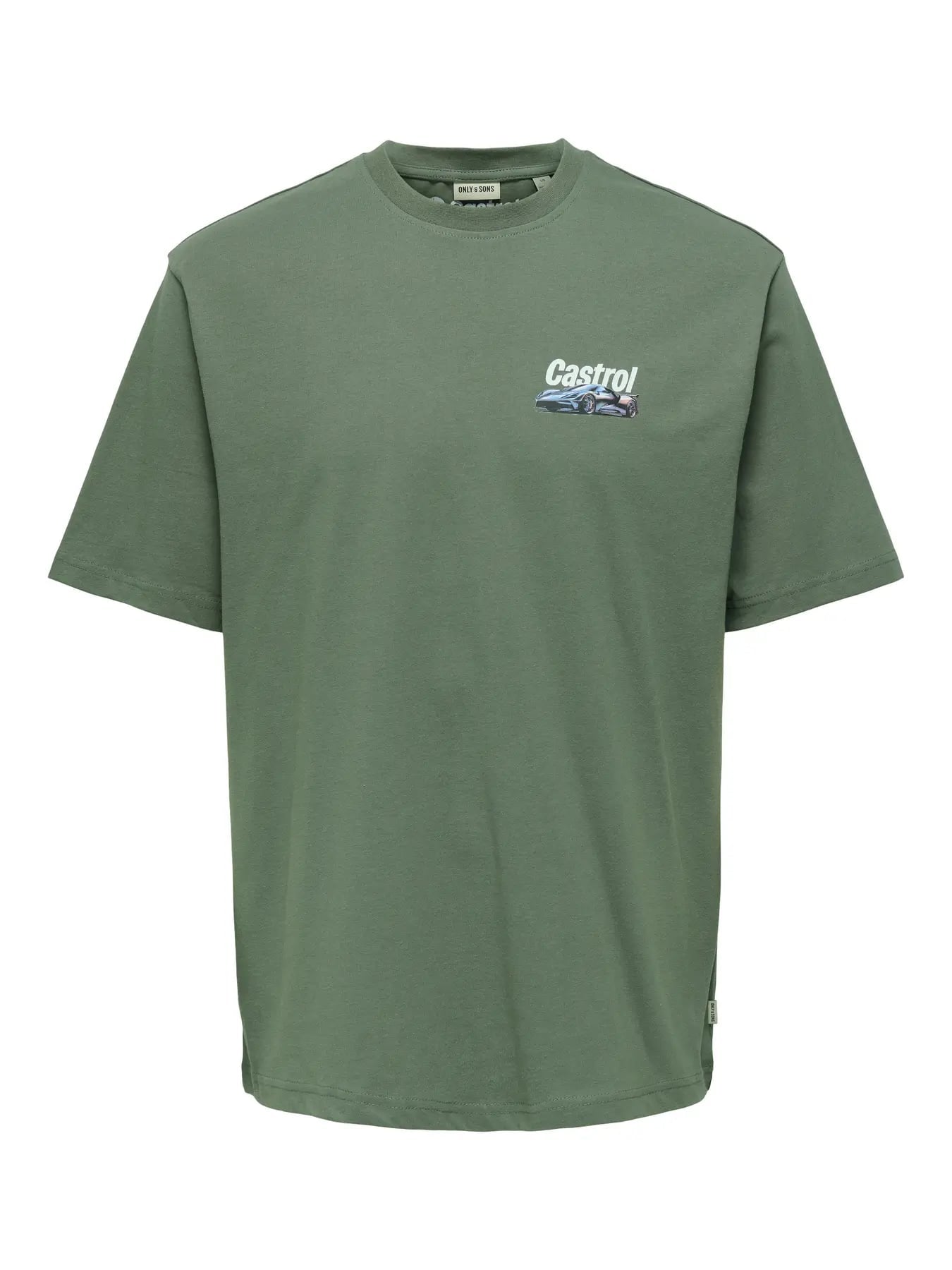 Only & Sons CASTROL RLX SS LIC TEE'