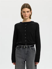 Selected THEA LS KNIT MERINO CARDIGAN