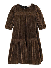 Name it Risilk Dress Gold Colour