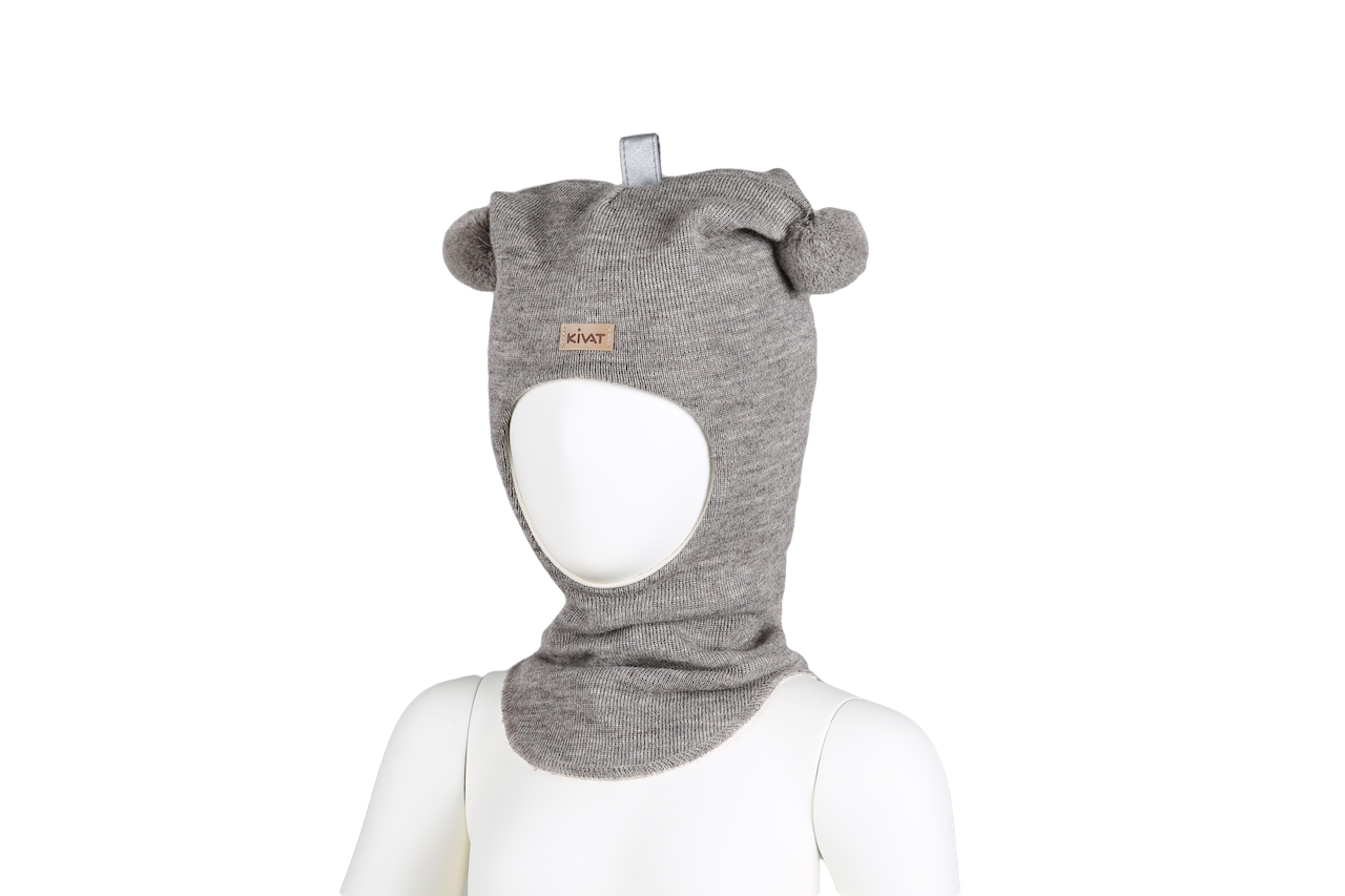 Kivat Balaclava Lue Beigemelert skinnlapp