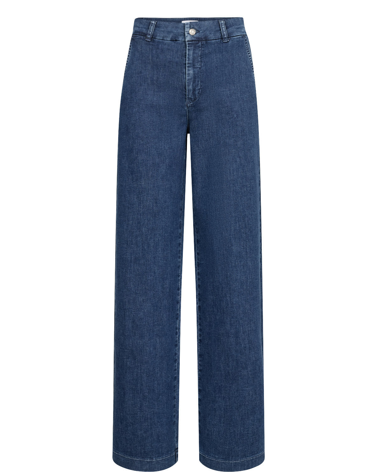 NUAMBER HR WIDE JEANS medium Blue Denim