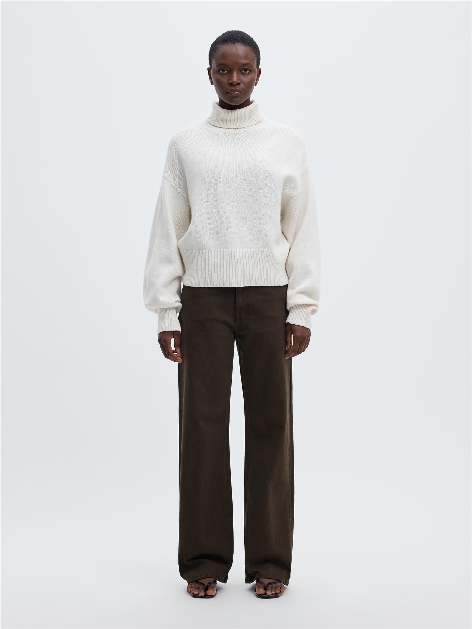 Selected WIDE BEA-KORI COLORED HW JEANS Delicioso