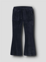 Name it FLILI VELOUR BOOTCUT PANT DARK SAPPHIRE