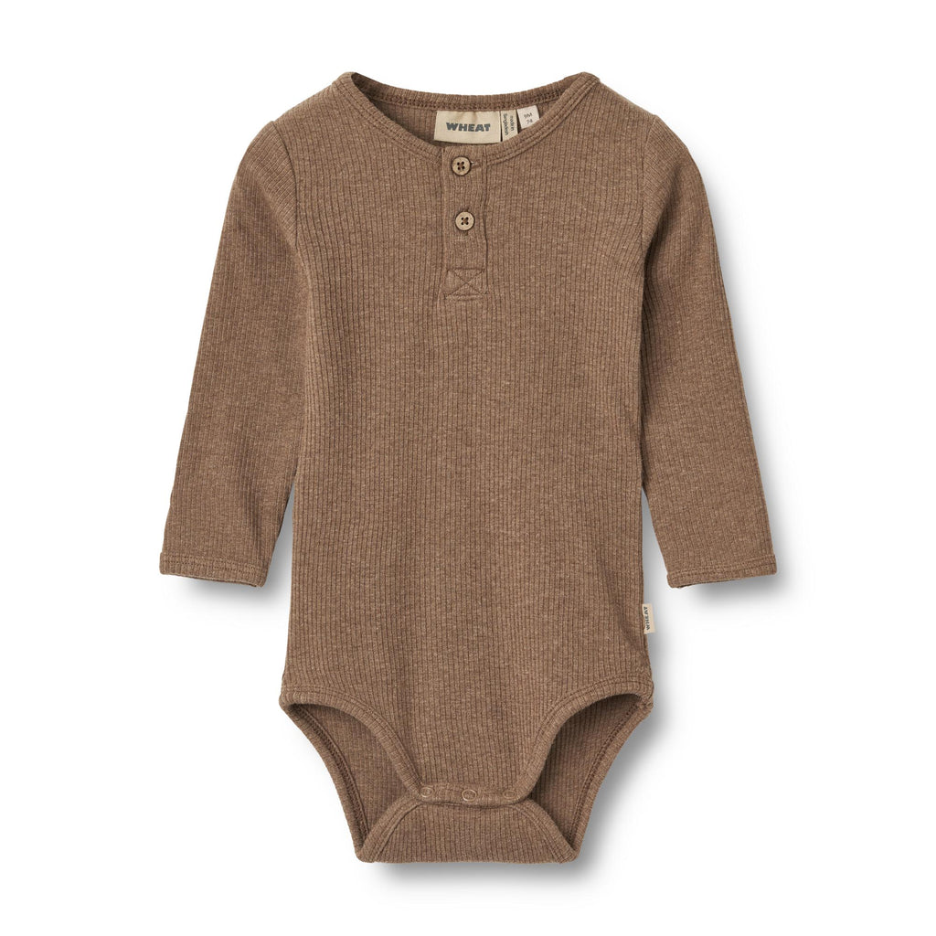 Wheat Body L/S Benny Coffee Melange