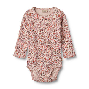 Wheat Body L/S Liv pale rose flowers