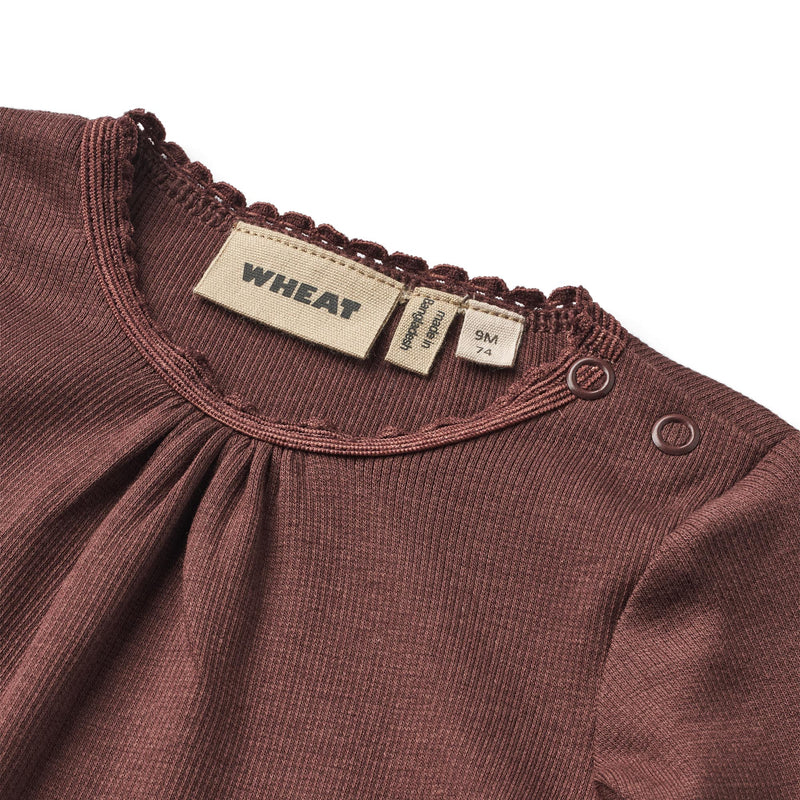 Wheat Body Rib Body L/S Lotta eggplant