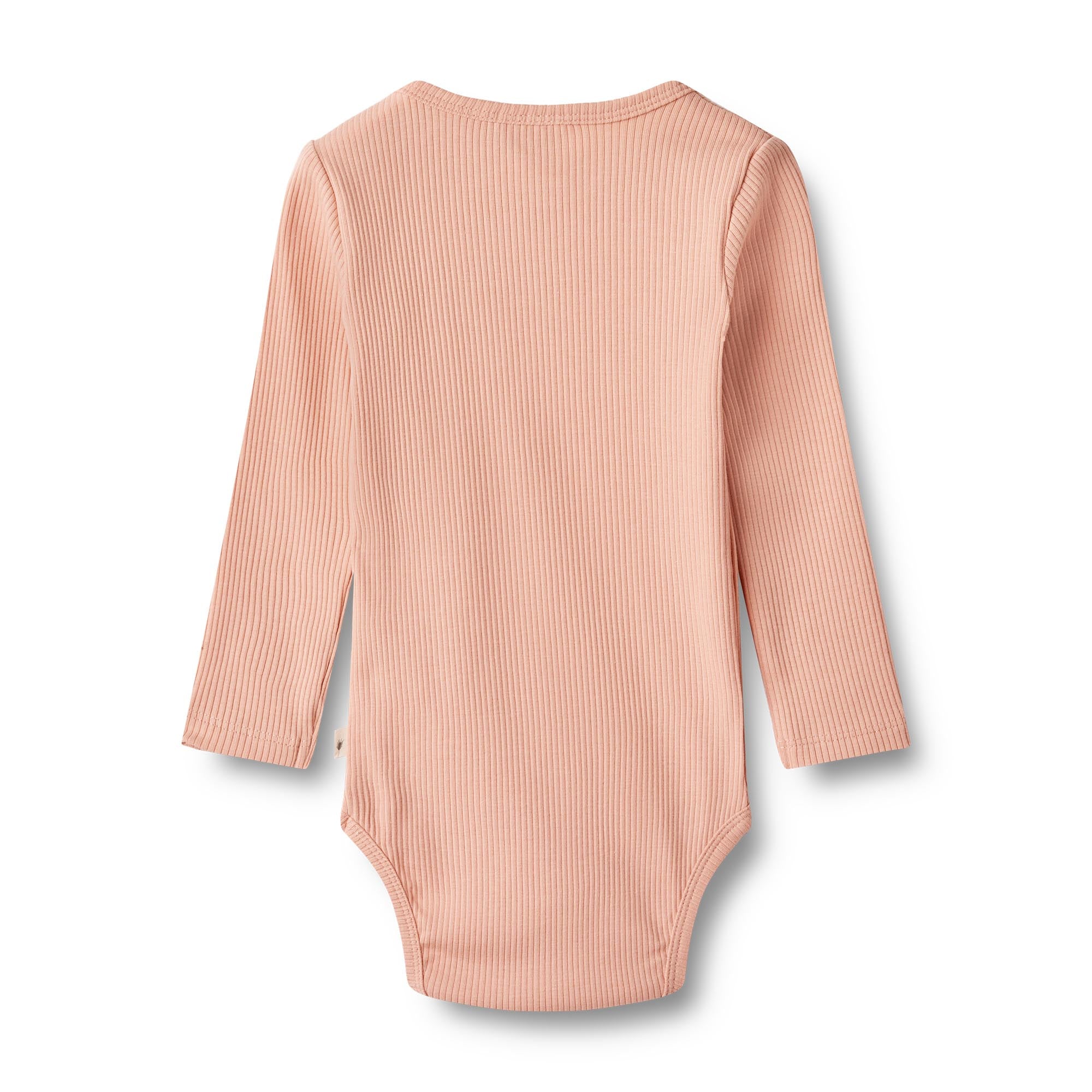 Wheat Rib Body L/S Spencer soft coral