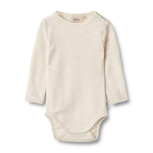 Wheat Wool Body L/S Lucca eggshell melange