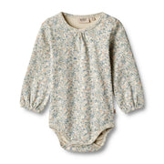 Wheat Body L/S Elmine sandshell mini flowers