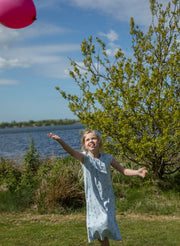 Joha Bambus Nattkjole Flamingo Glitter