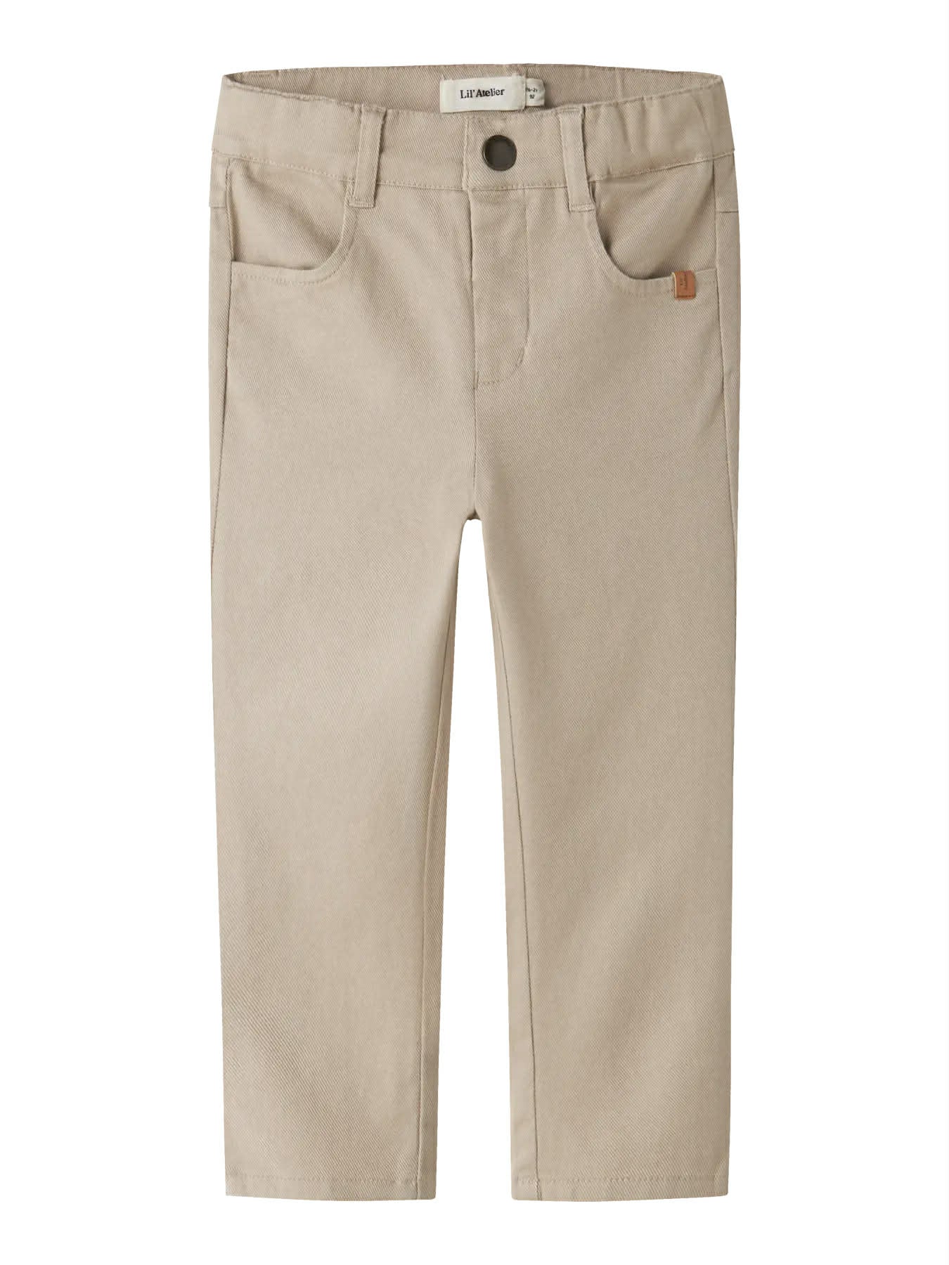 Lil Atelier DOREEN REG TWI PANT Oxford Tan