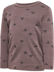 Hummel Wool Mini LS T-shirt Peppercorn