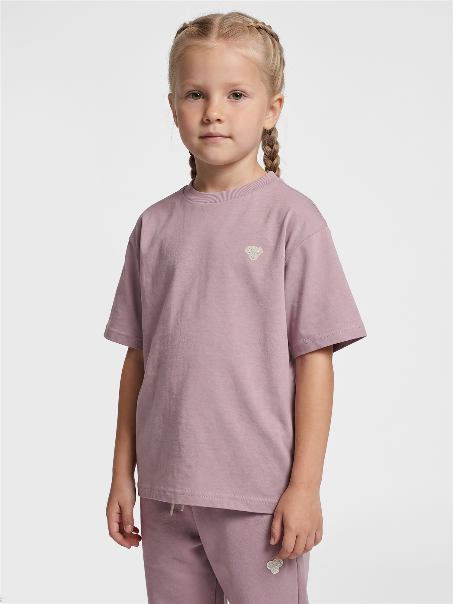 Hummel MlJR LOOSE T-SHIRT S/S BEE Lyselilla