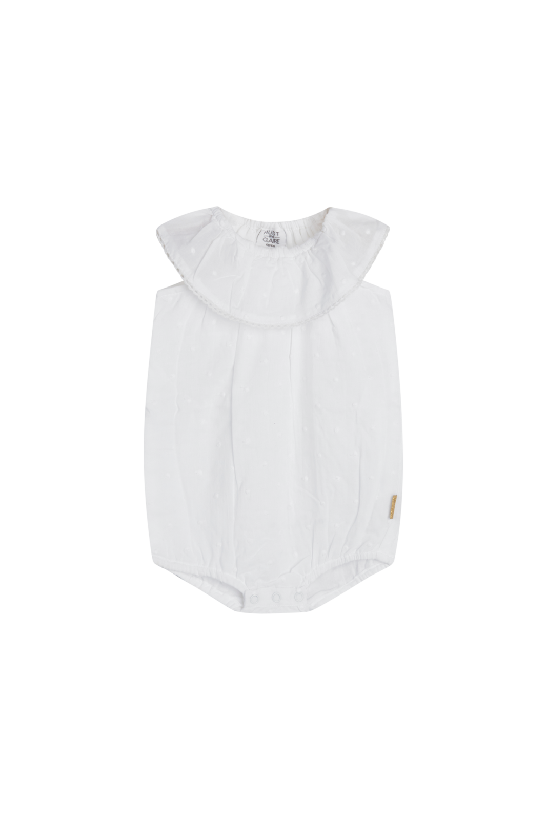 Hust and Claire Magnolia Romper White