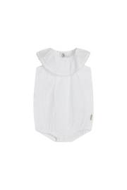 Hust and Claire Magnolia Romper White