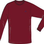 Ralph Lauren Ls Cotton Jersey Holiday Red