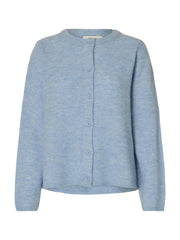 Selected LULU NEW LS KNIT Cashmere BLue