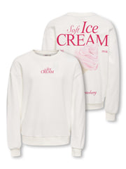 Kids Only PHILEA LIFE L/S LOOSE UB VD SWT NOOS ICECREAM