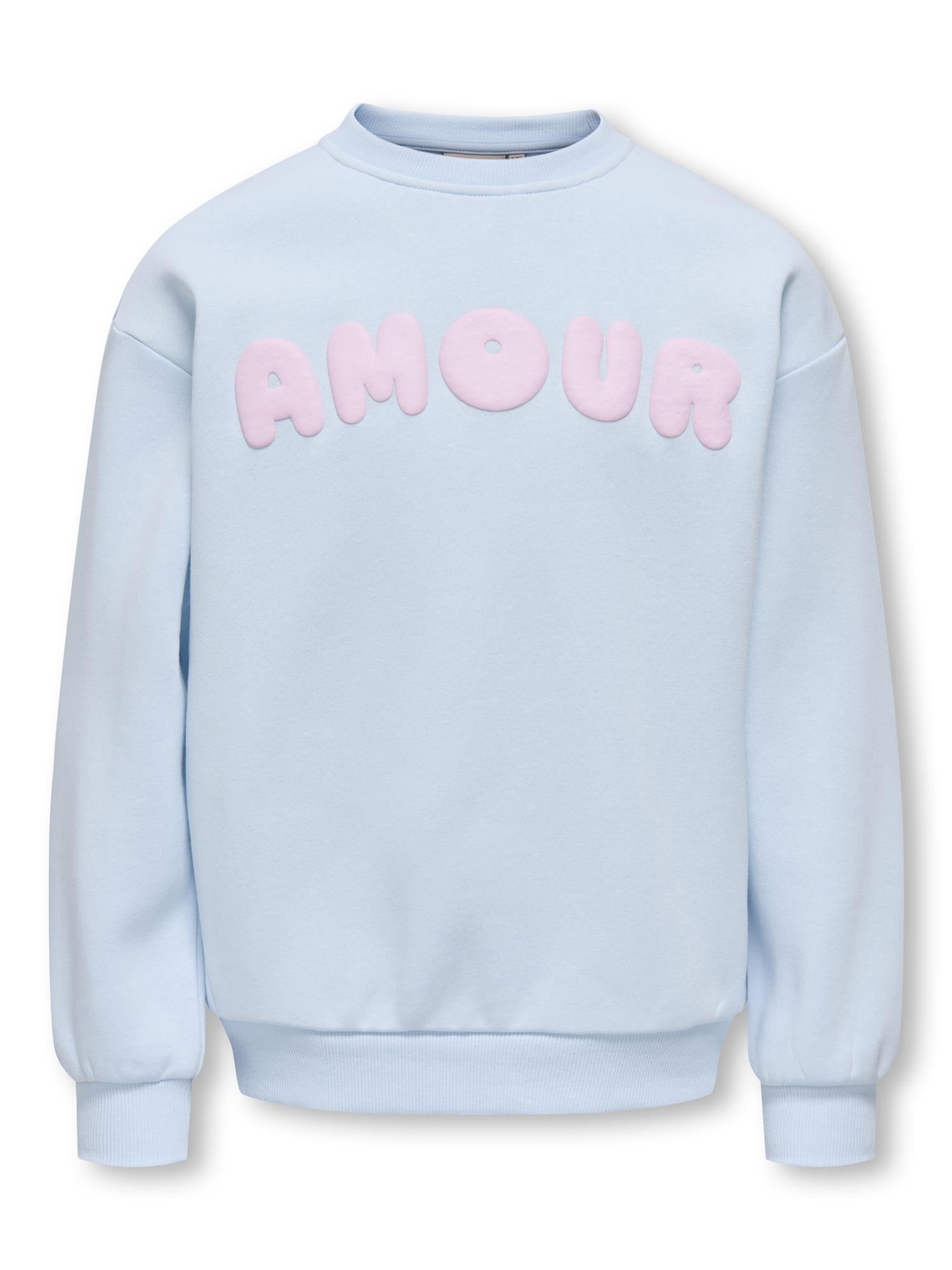 MARISA L/S O-NECK LOOSE PRINTED