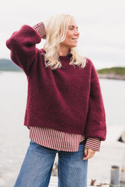 Raus Thea Amalie Pullover  Choco Truffle