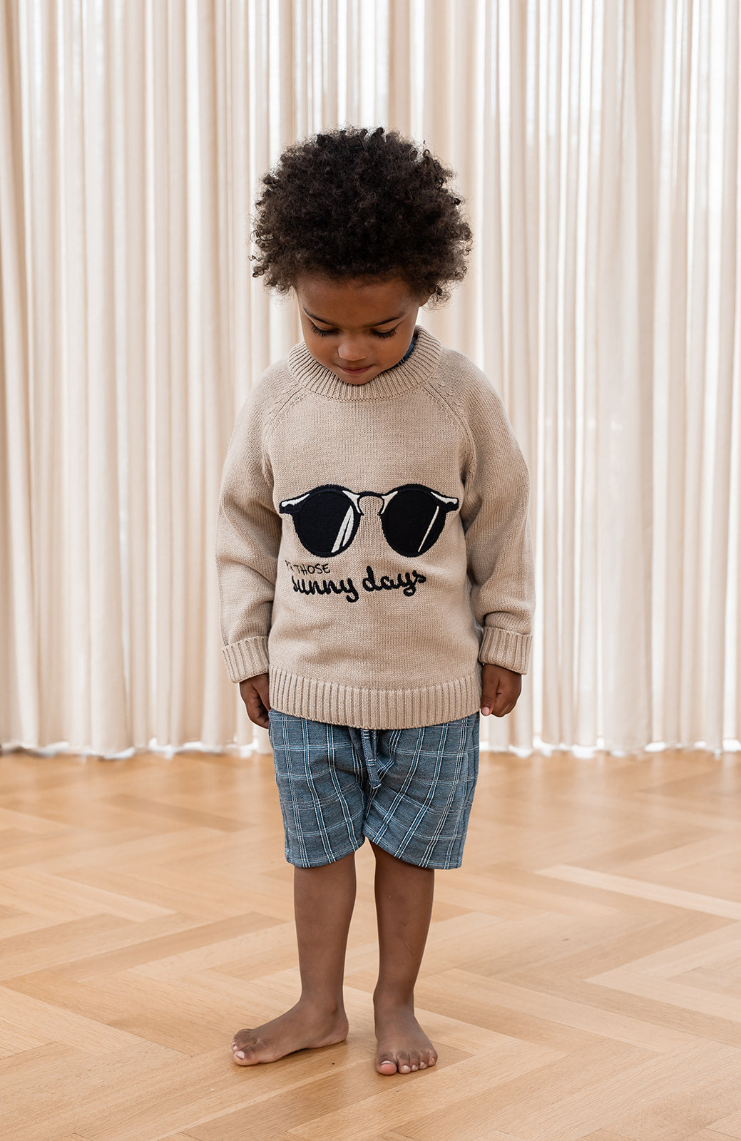 Fliink GLASSY LS PULLOVER HUMUS