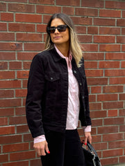 Blue Sportswear Miriam strectch velvet Shirt Jck