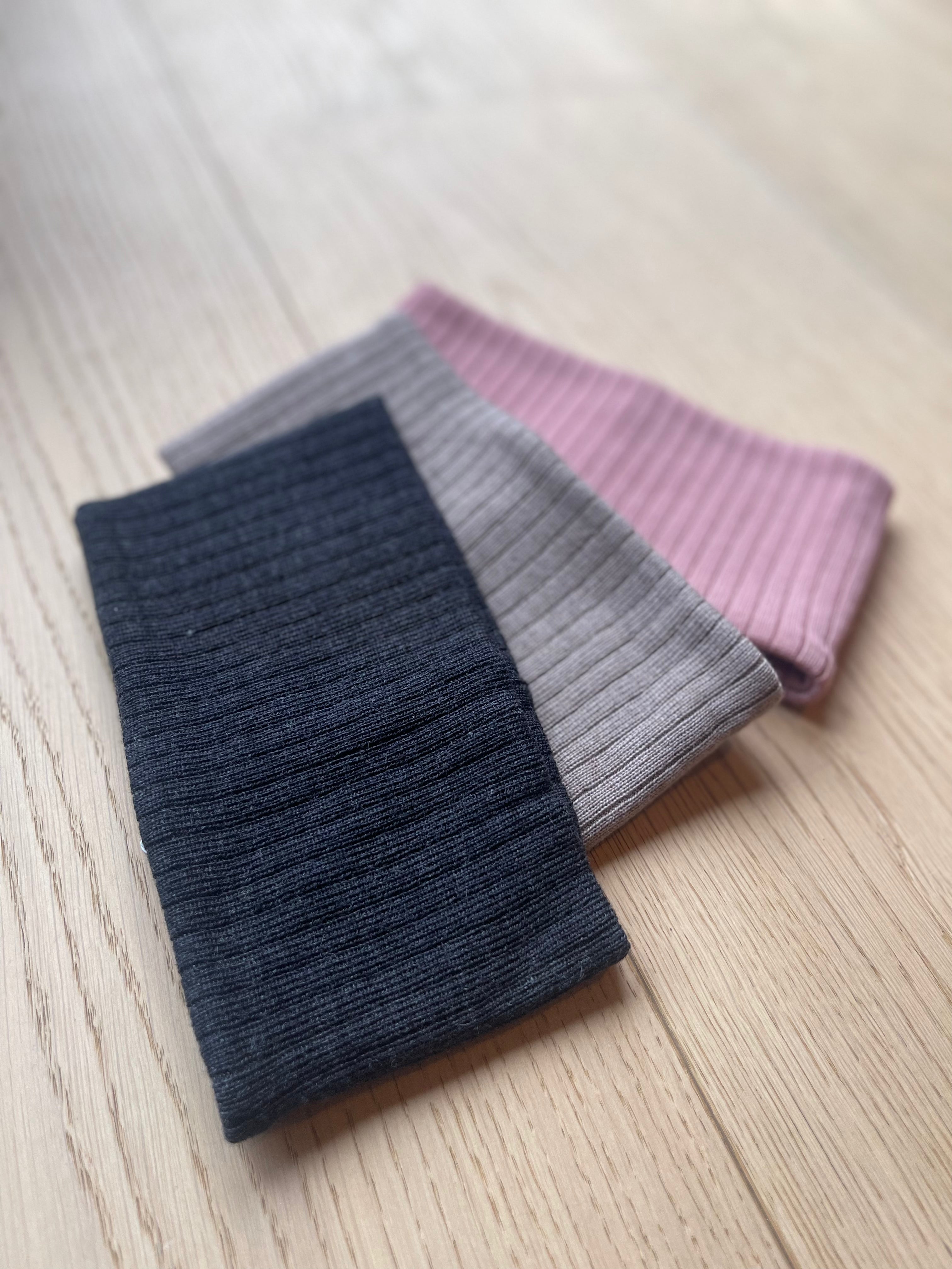 Kivat Ull Rib Pannebånd Gammelrosa