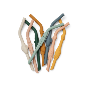Liewood Carlson All Together Straw 8-Pack