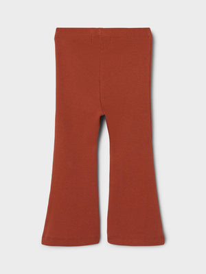 Lil Atelier Gago Bootcut Legging Baked Clay