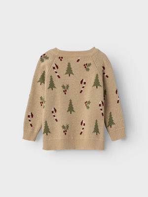 Lil Atelier Lamao Christmas Sweater