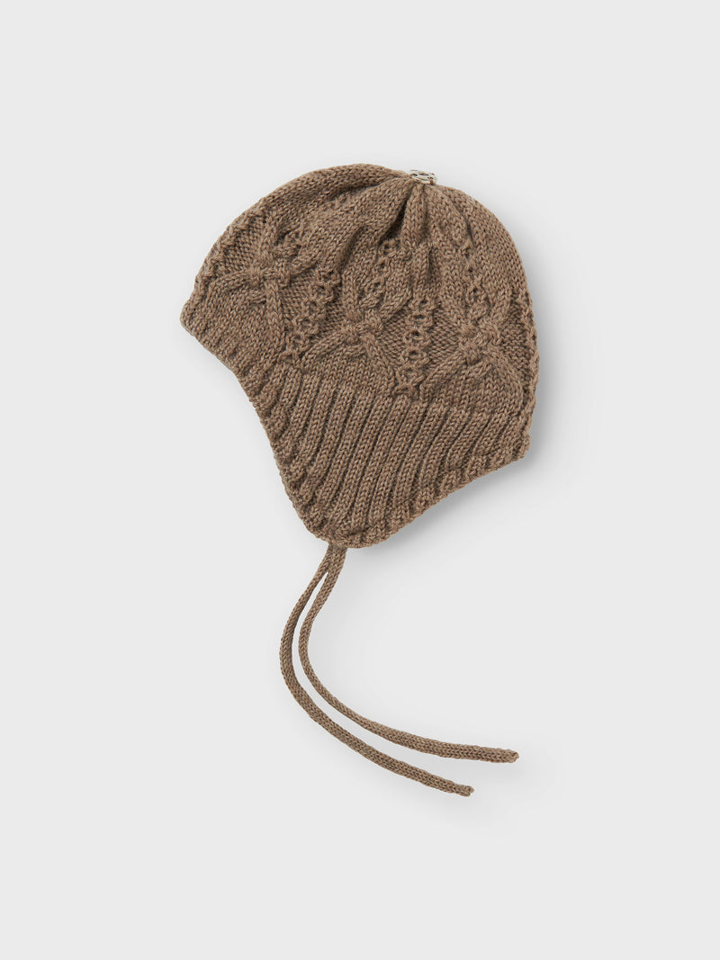 Name it Wrilla Wool Knit Hat Walnut