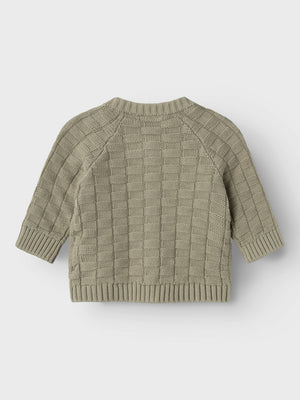 Lil Atelier Larson Cardigan Laurel Oak