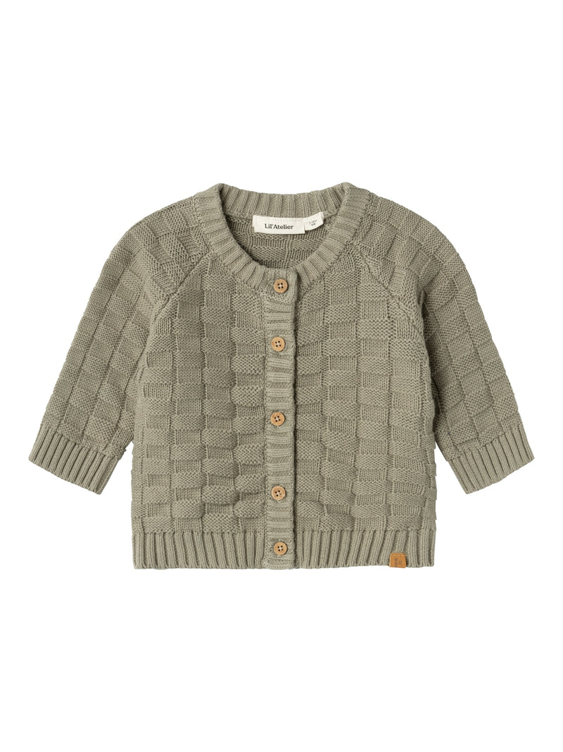 Lil Atelier Larson Cardigan Laurel Oak